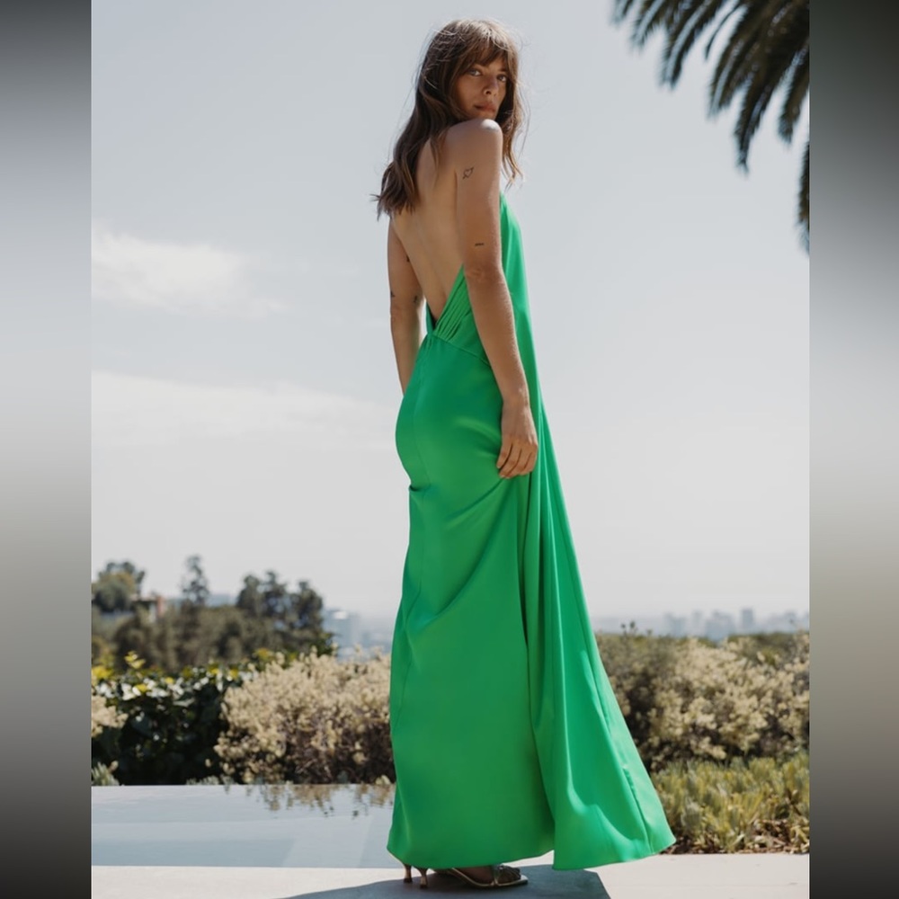 Zara Green Maxi Dress